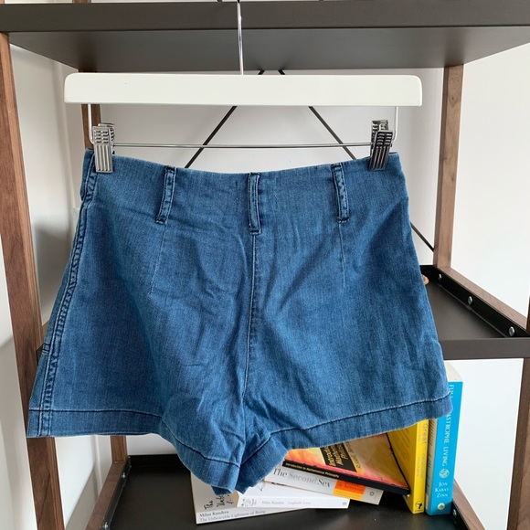 Aritzia Denim Shorts - Picture 4 of 6